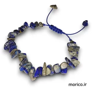 دستبند سنگ چیپسی لاجورد