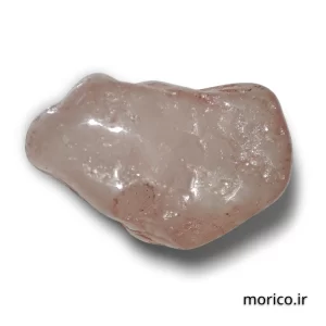 نمونه سنگ چیپسی رز کوارتز بکار رفته در یک دستبند