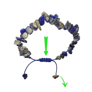 نحوه بستن دستبند سنگ چیپسی