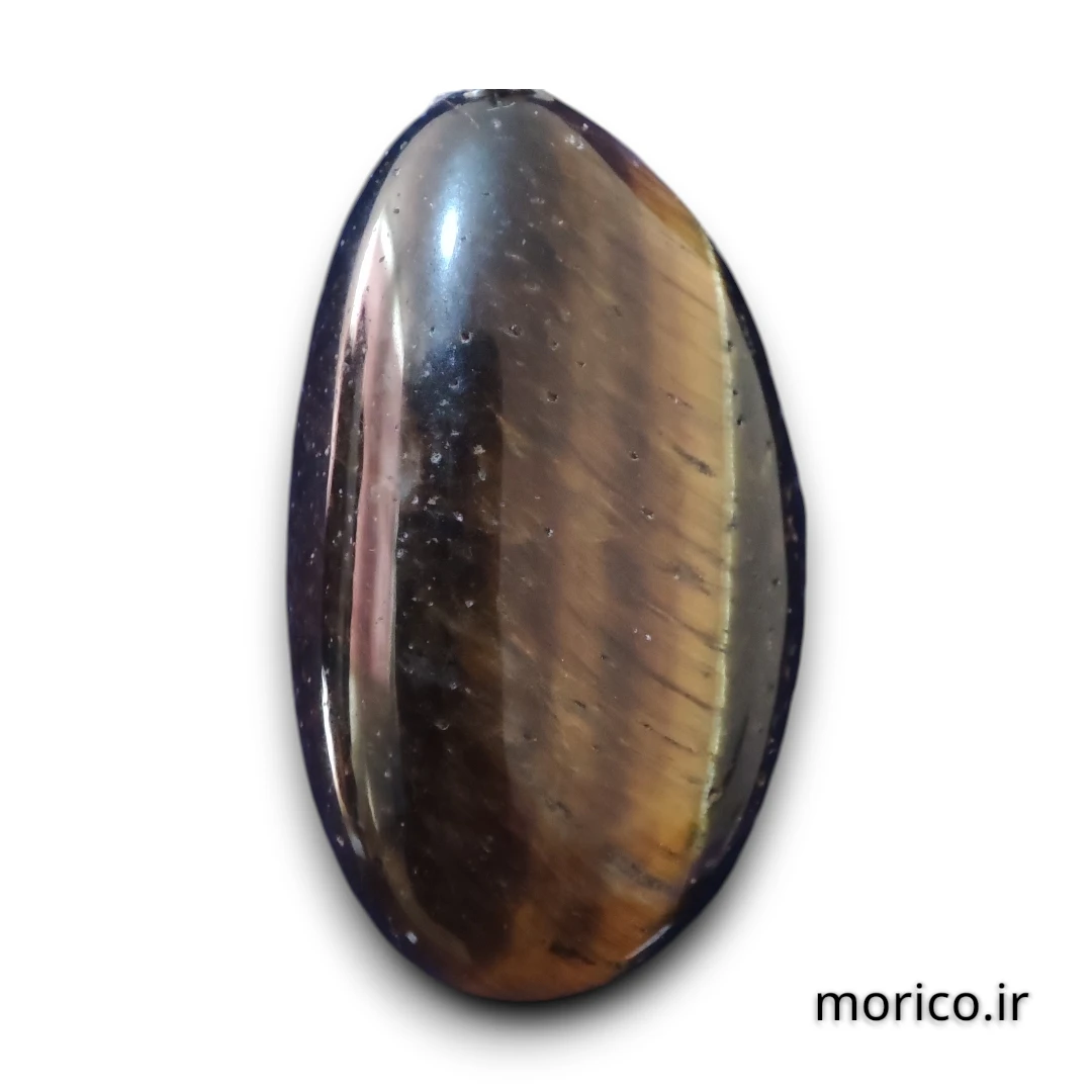 گردنبند قطره سنگ چشم ببر